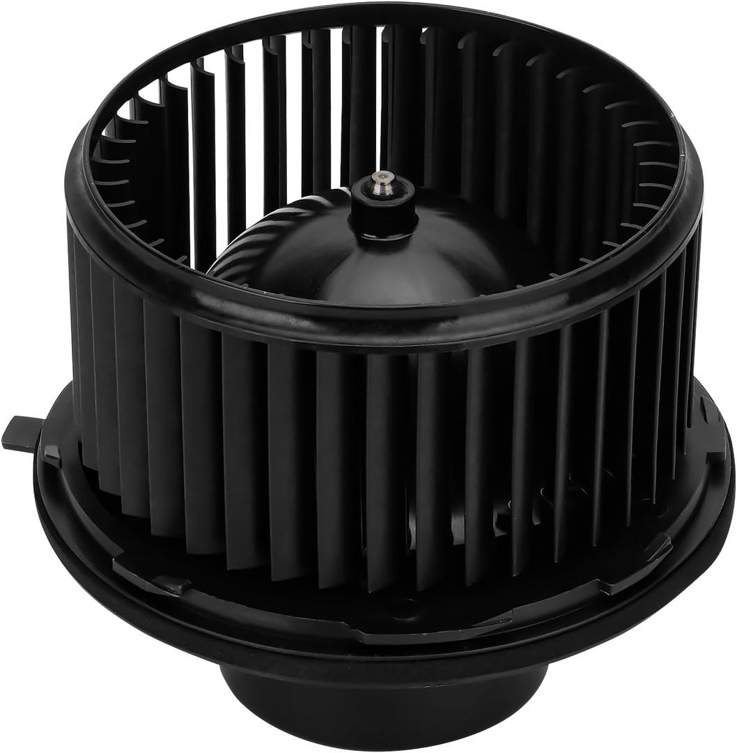 Front AC Heater Blower Motor w/Fan Fit for 2002-2006 Cadillac Escalade, 1999-2002 Chevy Silverado/GMC Sierra 1500 2500 1500HD 2500HD 3500, 2000-2006 Chevy Suburban Tahoe GMC Yukon XL, 52400424