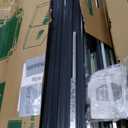 Zstar 10 x 8 FT Metal Storage Shed, Outdoor Steel Shed Storage House with Updated Frame Structure & Lockable Door, Waterproof Garden Steel for Backyard, Garden, Lawn, Patio, Gray