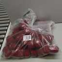 uxcell 30 Pcs Wool Felt Balls Beads, 0.8 Inch Felt Pom Poms for Crafts, Handmade Pompoms Bulk Small Bead for Nursery Handicrafts and DIY Art Decoration, Coffee