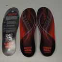 CRUVHEAL 220+ lbs Plantar Fasciitis High Arch Support Insoles Men Women - Orthotic Shoe Inserts - Boot Work Shoe Insole (M, Black) (M(Men 9-10.5/Women 10-11.5))