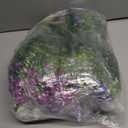 Artificial Flowers Outdoor Fake Plants with Eucalyptus Leaves- 12 Bundles UV Resistant Faux Plastic Greenery for Home, Garden, Porch, and Patio Decoration(Mgenta,Purple,White)