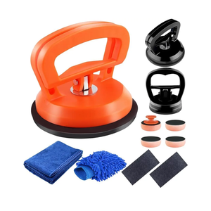 Tiantanghu Dent Puller,3 Pack Car Dent Puller Car Dent Removal Kit Suction Cup Dent Puller Dent Remover Tool and Dent Repair Kit Handle Lifter for Cars Body,Glass,Screen,Objects Moving (Black+Orange)