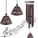 Sister Birthday Gifts 32 Wind Chimes, Sister Gift, Birthday Gifts for Sisters, Sis Wind Chimes for Graduation Christmas Mothers Day