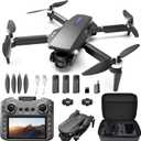 BEZGAR Drone with Camera, 4.3" Screen Remote Control Drones 1080P HD FPV RC Quadcopter, WiFi Live Video on Screen, One Key Start for Beginner, 3 Batteries, Ideal Toy Gift for Kids & Adults