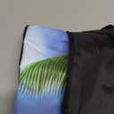 Tropical Coconut Trees Beach Towel Oversized 36" x 72", Thin Lightweight Sand Free Quick Dry Microfiber Towel for Swimming Pool Cruise Camping Travel