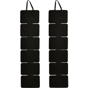 2 PCS Hanging Enamel Pin Display with 5 Loose-Leaf Board Pieces Removable Pins Board Panels at Least 210 Pins Pin Display Board for Brooch Necklaces Rings Women Girls