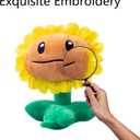 Maikerry 1 PC Plants Plush Toy PVZ Stuffed Figure Doll Sunflower Plush New for Children, Great Gifts for Kids and Fans