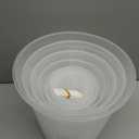 Clear Nursery Pots with Drainage 10 Pack, 10"/8.5"/7"/6"/5"/4" Plastic Orchid Nursery Pots for Plants with 10 Plant Labels for Seedling Plant, 6 Sizes Flower Pots Variety for Indoor Outdoor Repotting