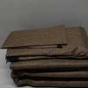 Panther Armor Sisal Scratching Mats for Sofa [3pcs - Left & Right Arm, Back Rest, Brown] - Scratch Pads and Couch Protector from Cat Scratching - Furniture Protector