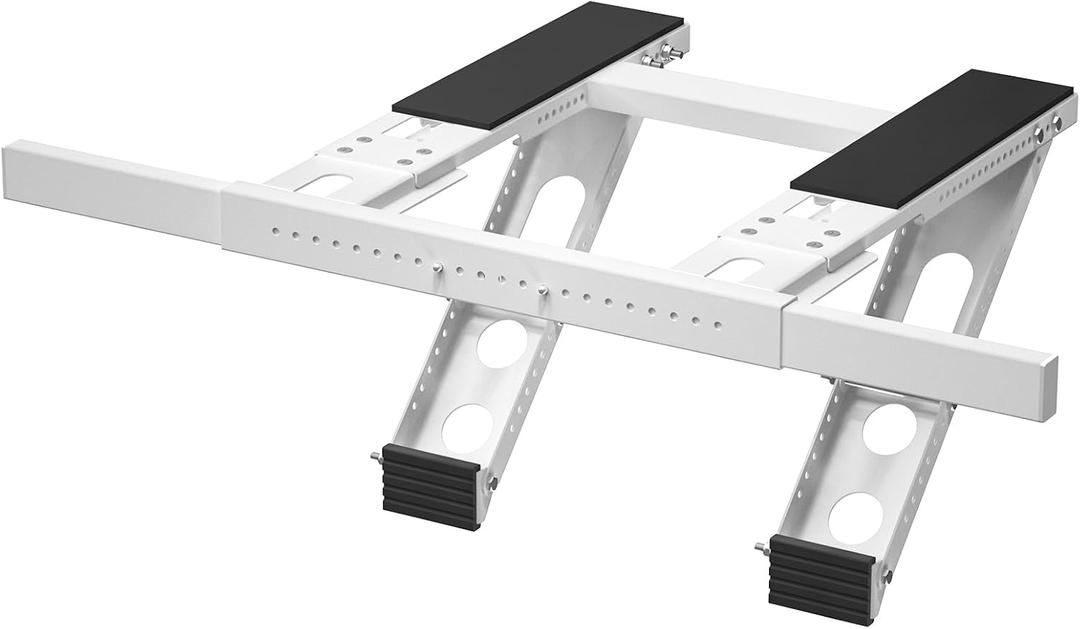 Air Conditioner Support Bracket, Adjustable Window Air Conditioner Bracket, No Drilling AC Brackets for Windows, Heavy Duty Air Conditioner Bracket Fit Most Windows