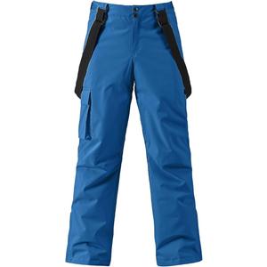 YEEFINE Men's Ski Snow Pants Insulated Waterproof Snowboard Cargo Pants Bibs Regular Fit M