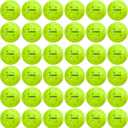 FITPROWIN Pickleball Balls X-40 Outdoor Pickleballs 36 Pack 40 Holes Durable PE Material Pickle Balls, Seamless Construction, Perfectly Balanced, High Visibility & Bounce, Tournament Grade