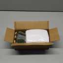 Christmas Decor Bottle Brush Trees Set- 24PCS Assorted Artificial Mini Snow Pine Trees with Wood Base for Village Miniature Craft Decorations for Home Indoor Party (Include Small Snow Blanket)