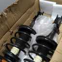 Front Struts Assembly & Sway Bar Links for 2003 2004 2005 2006 2007 2008 Toyota Corolla, Shock Absorber w/Coil Spring Replace 172115 172114 4PCS