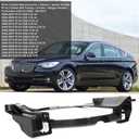 KIMISS Headlight Bracket, 63126936089 63126936090 Headlight Mounting Brackets Support Fit for 5 Series E60 E61 525i 528xi 530i (Right)