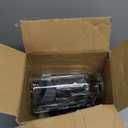 6-Cup (50 Fl. Oz) Countertop Blender, with 6 Pre-Programmed Functions, Pulse, Ice Crush, Stainless Steel Blades, Glass Jar, Up to 700W, Black & Silver