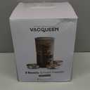 Automatic Cat Feeder for 3 Cats, 6L/25 Cups Smart WiFi Pet Feeder, Strong Anti-Jam System, Dual-Effect Desiccant Cat Food Dispenser, with 10S Voice Recorder for Cats and Small Dog(Black)