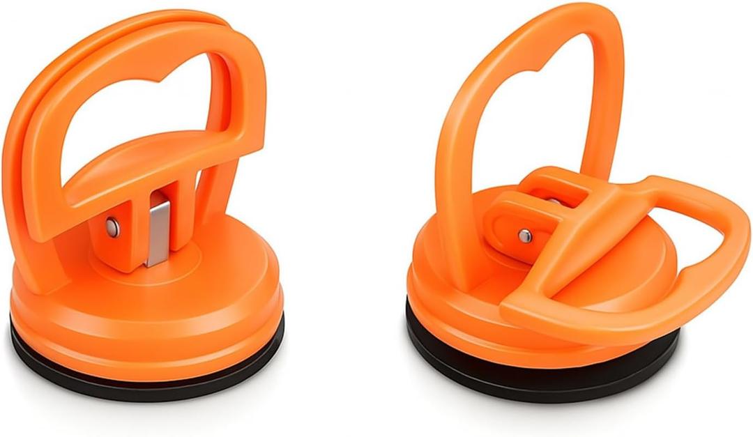 2-Pack Dent Puller for Car, Compact Dent Remover Kit for Auto Body & Glass, Easy-to-Use Suction Cups for Smooth Surfaces, Tiles, and Mirrors