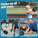 4 x Pickleball Balls  Outdoor Style | Durable, Crack-Resistant for Tournament Play, Practice & Training (Pack of 4)