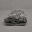 PURRUGS Non-Slip Bathroom Rug 24" x 60" - Super Absorbent & Quick Dry Shaggy Microfiber Bath Mat, Machine Washable Plush Throw Rug for Bathtub, Shower and Sink, Light Grey