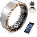 Smart Ring for Women & Men - Fitness Tracker with Heart Monitor, Sleep Tracker, Step Counter, Fitness Ring Compatible Android iOS, IP68 Waterproof Activity Trackers, 5-7 Day Battery
