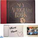 Autograph book photo album Combo. Disney World Accessories for Trip to Disneyland or Disney Cruise Essentials