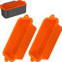 Koolstuffs Silicone Grease Cup Liners for Blackstone 36 28 22 17 Inch Griddle, 2 Pack Reusable Grease Catcher Liner Grill Grease Tray Accessories for Blackstone