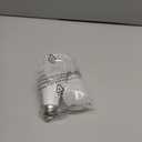 DALUXshop Amber Sleep Light Bulbs, Blue Light Blocking, A19 9W(60 Watt Equivalent) Dim Light Bulbs for Lamp, 1800K Warm Light Bulb, E26 for Healthy Sleep Bedroom Kids Room, 4.30X2.35X2.35 Inch, 2 Pack