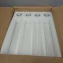 Hurricane Glass Candle Holders Set of 16, 11.8" H Clear Cylinder Windproof Candle Holder Chimney Tubes, Taper Glass Candlestick Holders for Home Decor Wedding Party Table Centerpieces