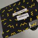 MOONSHOW Short Curly Wigs for Black Women Pixie Cut Wig Curly Bob Wigs for Black Women Short Wig with Bangs Synthetic Afro Wigs Black Curly Wigs for African American Women (Natural Black)