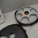 Automatic Cat Feeder Wireless, Sharper Image Auto Cat Food Dispenser for Wet Food with 2 Ice Packs, Rechargeable Auto Feeder for Cats with Programmable Timer Low Battery Indicator, Black