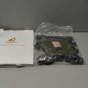 AUROTH Tactical Dog Harness for Large Dogs No Pull Adjustable Pet Harness Reflective K9 Working Training Easy Control Pet Vest Military Service Dog Harnesses (S(Neck:14-21",Chest:20-31"),18-35 lbs, Green - Deep Enrich)