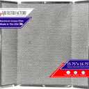 Air Filter Factory Replacement For KA240 KitchenAire 15.75 x 16.75 x 0.37 Inches Range Hood Filter Aluminum Mesh Grease Range Vent Hood Filter