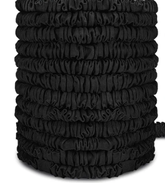 25FT Expandable Flexible Garden Lawn Water Hose Nozzle Blue