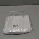 MASINTOR Crossbody Purse Bags for Women, Multi-Pocket Soft Leather Shoulder Purse with Tassel, Lightweight Travel Handbag (Gray-blue)