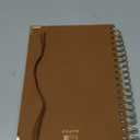 Aesthetic Thick Spiral Notebook Journal For Women in B5 Format - Stylish Linen Hardcover College Ruled Note Book w 300 Lined Pages - Cute Supplies For Bible Study & Staying Organized at Work or School (Camel)