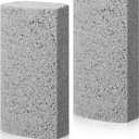 Loopeer 2 Pcs Pet Hair Remover Pumice Stone for Dog Cat Hair Removal Cleaning Pet Fur Stone 6 Inch Dog Fur Cleaning Tool for Car Interior Bedding Carpet Couch Furniture(3.74 x 2 x 1.6 in)