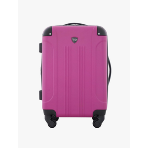 Travelers Club Chicago Hardside Expandable Spinner Luggage, Fuchsia, 20" Carry-On