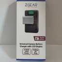 ZGEAR - Universal Camera Battery Charger W/LCD Charge Display