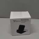 Wireless Charger YUWISS Wireless Charging Stand Cordless Charger 10/7.5/5W Compatible with iPhone 14 13 12/12 /11Pro Max/XR/XS Max/XS/X/8/8Plus Galaxy S22/S21/S9/S9+/S8/S8+ Note (Black)