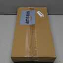 HTB Elevated Dog Bowls,Raised Dog Bowl Stand with 2 Stainless Steel Bowls,Elevated Raised Dog Bowls for Large Medium Small Sized Dogs (large-10"tall,48 Oz bowl, Bamboo)