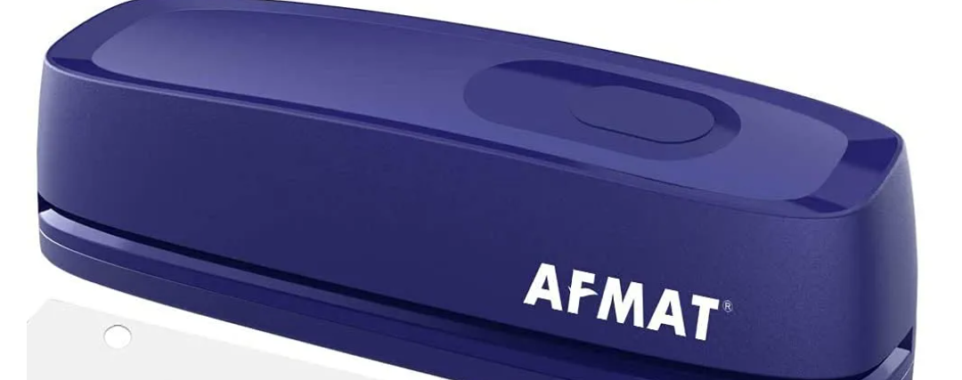 Long Lasting Paper Punch for Office School Studio, Blue