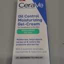CeraVe Oil Control Moisturizing Gel-Cream, Face Moisturizer for Oily Skin, Niacinamide, Hyaluronic Acid & Oil Absorbing Technology To Rebalance Oily Skin, Non-Comedogenic, Fragrance Free & Oil-Free