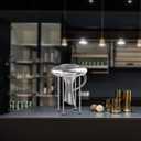 Plastic Bag & Bottle Drying Rack, Multifunctional Wine Decanter Holder, Collapsible Countertop Stand (Small)