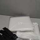 Mattress Vacuum Bag for Moving, Vacuum Seal Mattress Bag for Memory Foam or Inner Spring Mattresses, Compression and Storage for Returns, Leakproof Valve and Double Zip Seal (Queen/Full/Full-XL) (Clear)