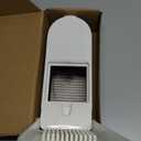 LHS Multifunctional Food Chopper - Onion, Vegetable Slicer Dicer Cutter, Potato Cutter - Veggie Chopper with Container (4 in 1, White)