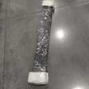 Giftgarden 47 Inch Black Floating Shelves Ledge, Wall Mount Long Picture Rail Large Woodgrain Photo Shelving for Living Room Bedroom Office, Set of 3 Different Sizes