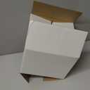 Shipping Boxes 7X7X6 Set of 40, White Corrugated Cardboard Box for Mailing Business Packaging