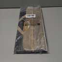 BAGSMART Hanging Jewelry Organizer Storage Roll with Hanger Metal Hooks Double-Sided Jewelry Holder for Earrings, Necklaces, Rings on Closet, Wall, Door, 1 piece, Extra Large, Black