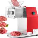 Meat Cutter Machine,850W Commercial Meat Slicer,Stainless Steel Electric Meat Slicer Machine for Home Kitchen,Restaurant,Supermarket (5MM)
